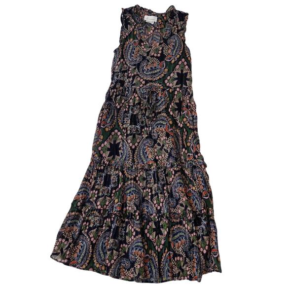 Anthropologie Paisley Midi Dress - Multicolor - Picture 7 of 16